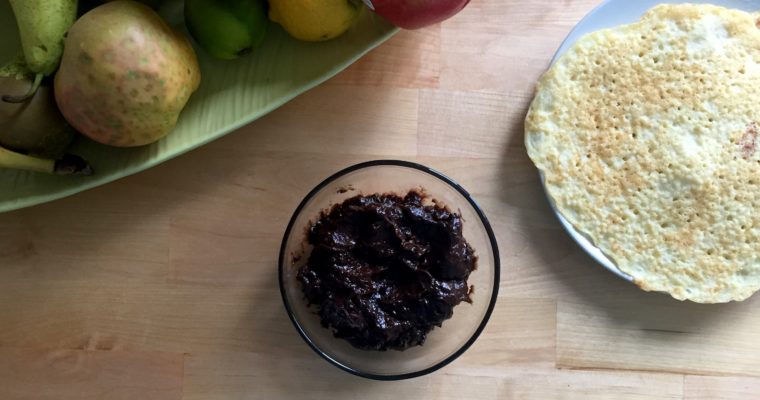 Nutella z awokado i banana